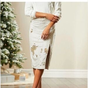 Chelsea&Violet 2-way Sequin skirt